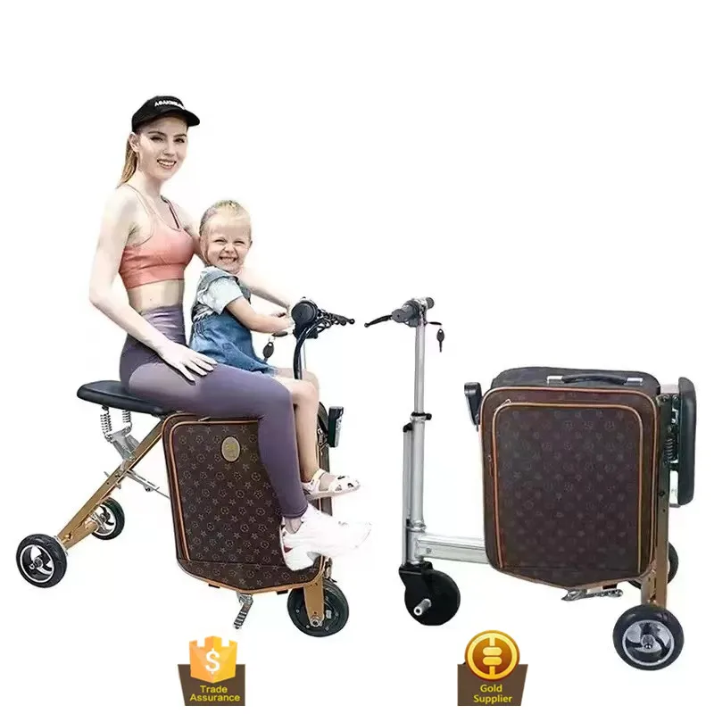scooter suitcase  Travel trolley bag pinner Luggage suitcase  Rolling