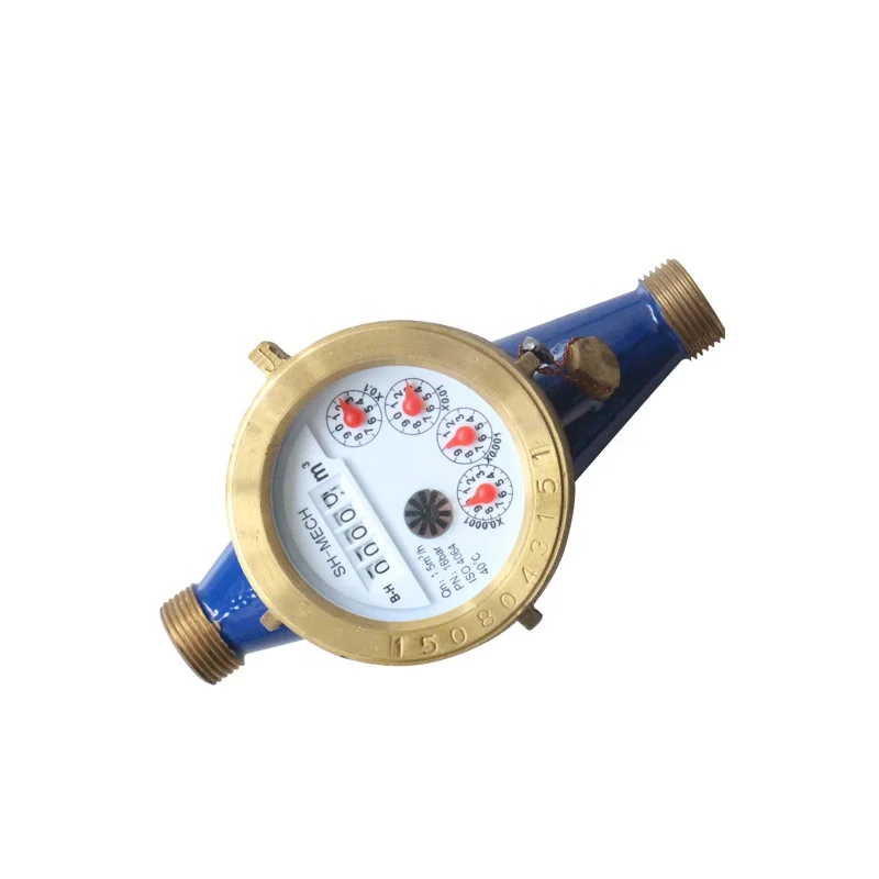 Счетчик воды machanical класса B, высокоточный Импульсный Измеритель для бытовых помещений