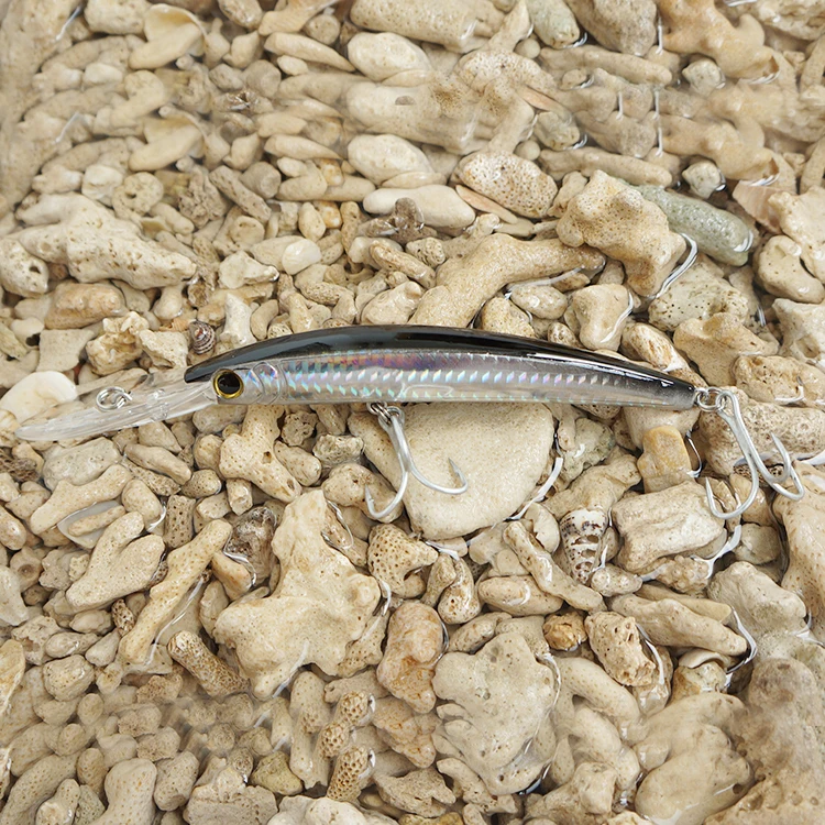 Sea Fishing Lures Minnow Deep Diving Trolling Lures Pancing Carp Bait China 170mm 25g OPP Bag OEM ODM ABS Plastic 3D Lure Eyes