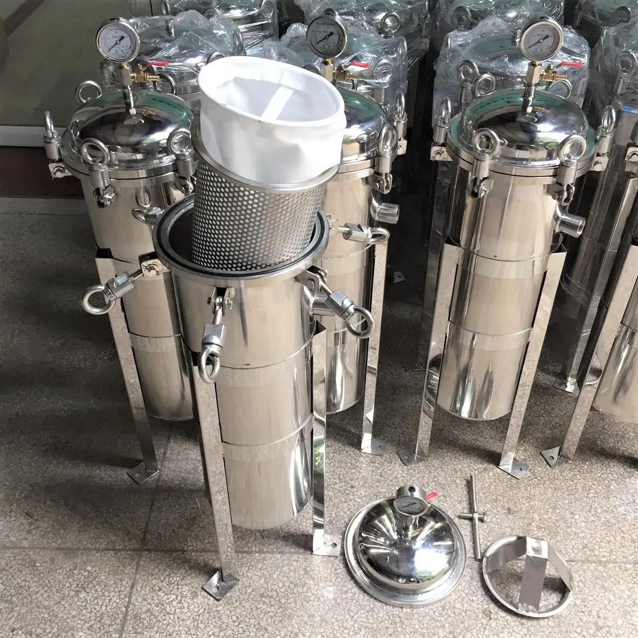 Cartridge filter 5 micron filter Precision cartridge Water filter housing security cartridge Stainless Steel PP
