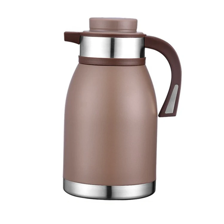 1L/1.2L/1.5L/2L wholesale double wall insulated vacuum jug pot 304 grade modern large caoacity