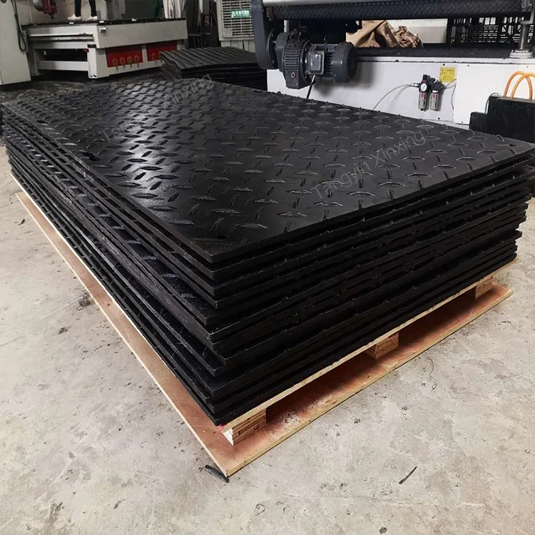 Chinese hdpe Floor Mats Temporary Ground Mats Protection Road Mats