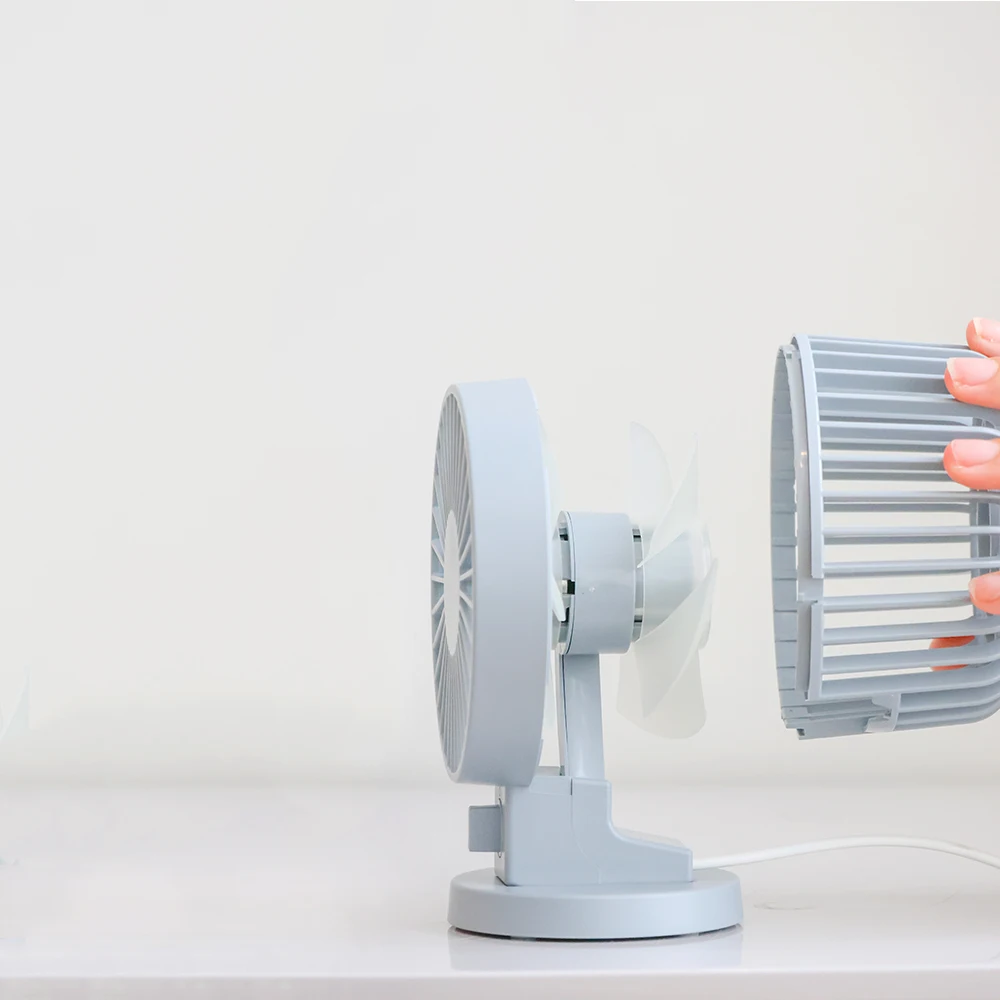 IMYCOO Hot Sale Adjustable USB Mini Cooling Table Fan Wholesale Custom Portable Small Desk Fan For Home Office