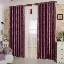 New Design Blackout Curtain Fabric Elegant Jacquard Curtain Fabric Curtain Fabric Sale