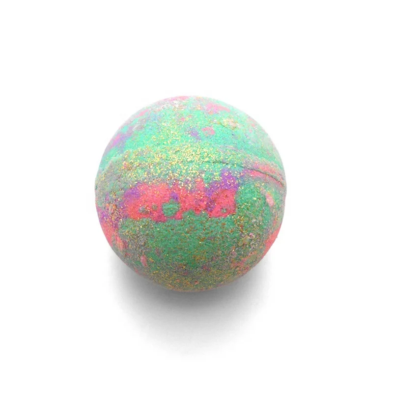 100% Safe Organic Ingredients Bubble Bath Bomb Colorful Bath Ball