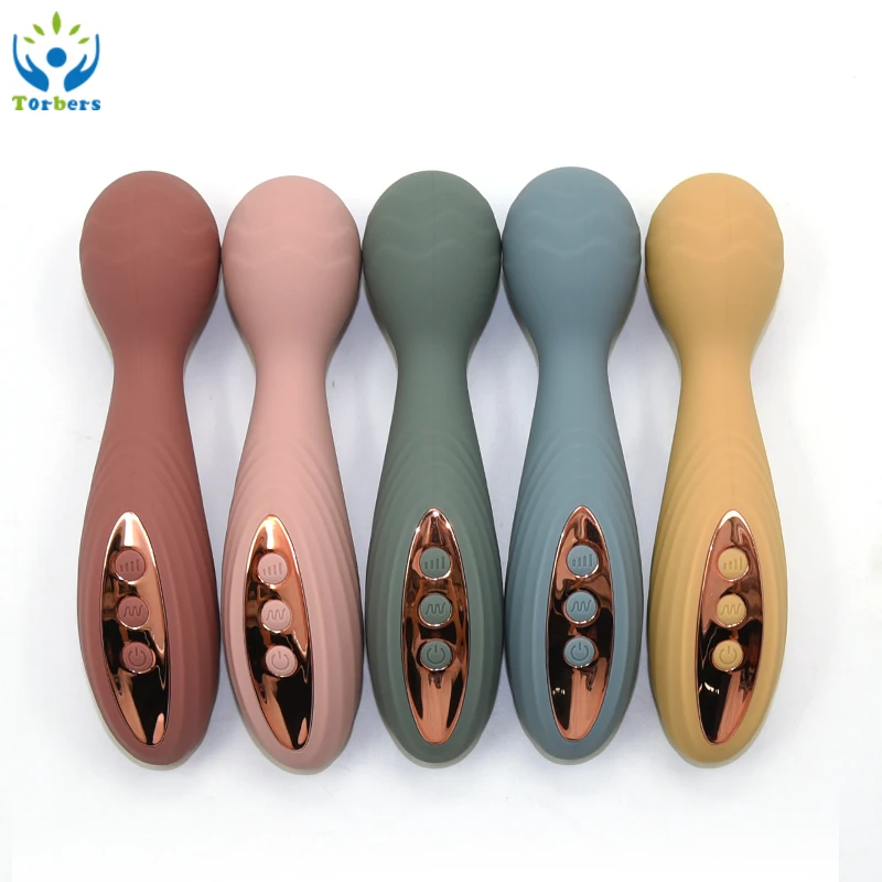 G Spot Clitoral Vibrator Sex Toys for Women Vagina Silicone Adult Female Personal Body AV Wand Massager Vibrator Toy Wholesale