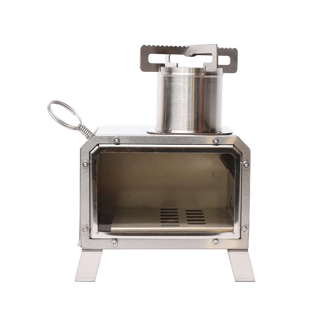 New Design Portable Multi Outdoor Home Camping Cookerpicnic wood fire stove Wood Burning Smokeless Stove