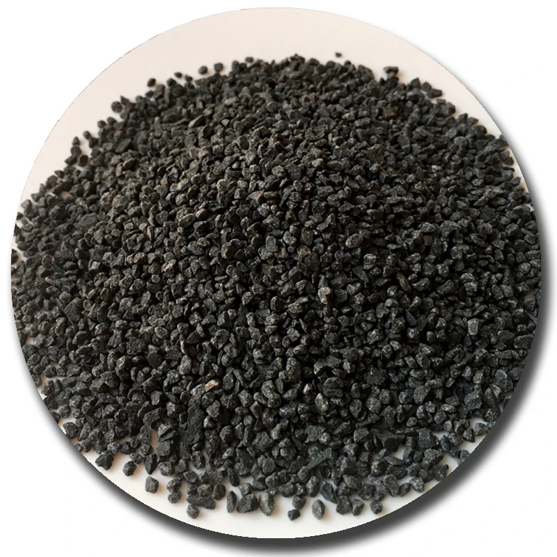 crushed stone black sand for building wall coating