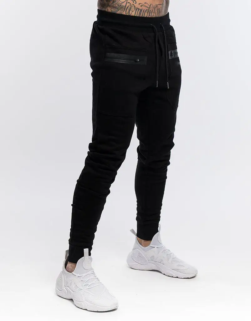 Z18 Custom Logo Mens Gym Sweat Workout Fitness Trousers Men Sports Joggers Sweat Pants