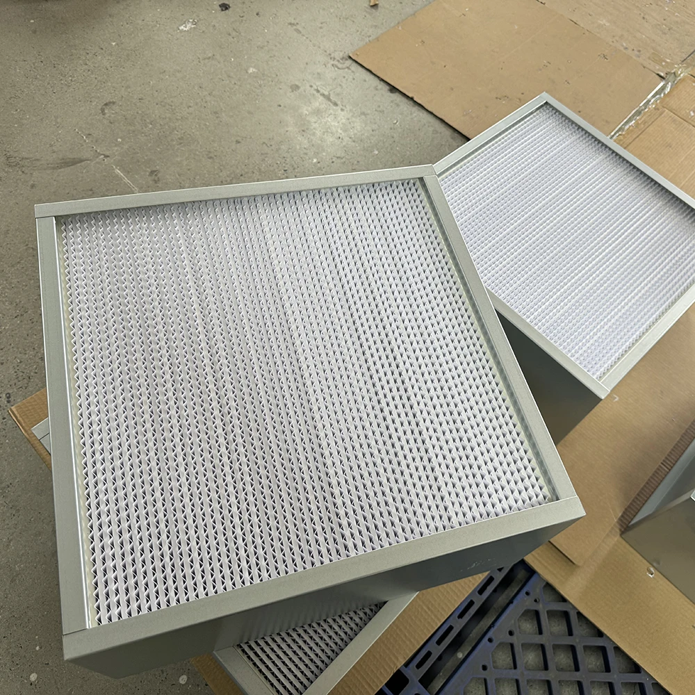 Recommend In stock Stainless steel high temperature resistant high efficiency air filter for ventilating system