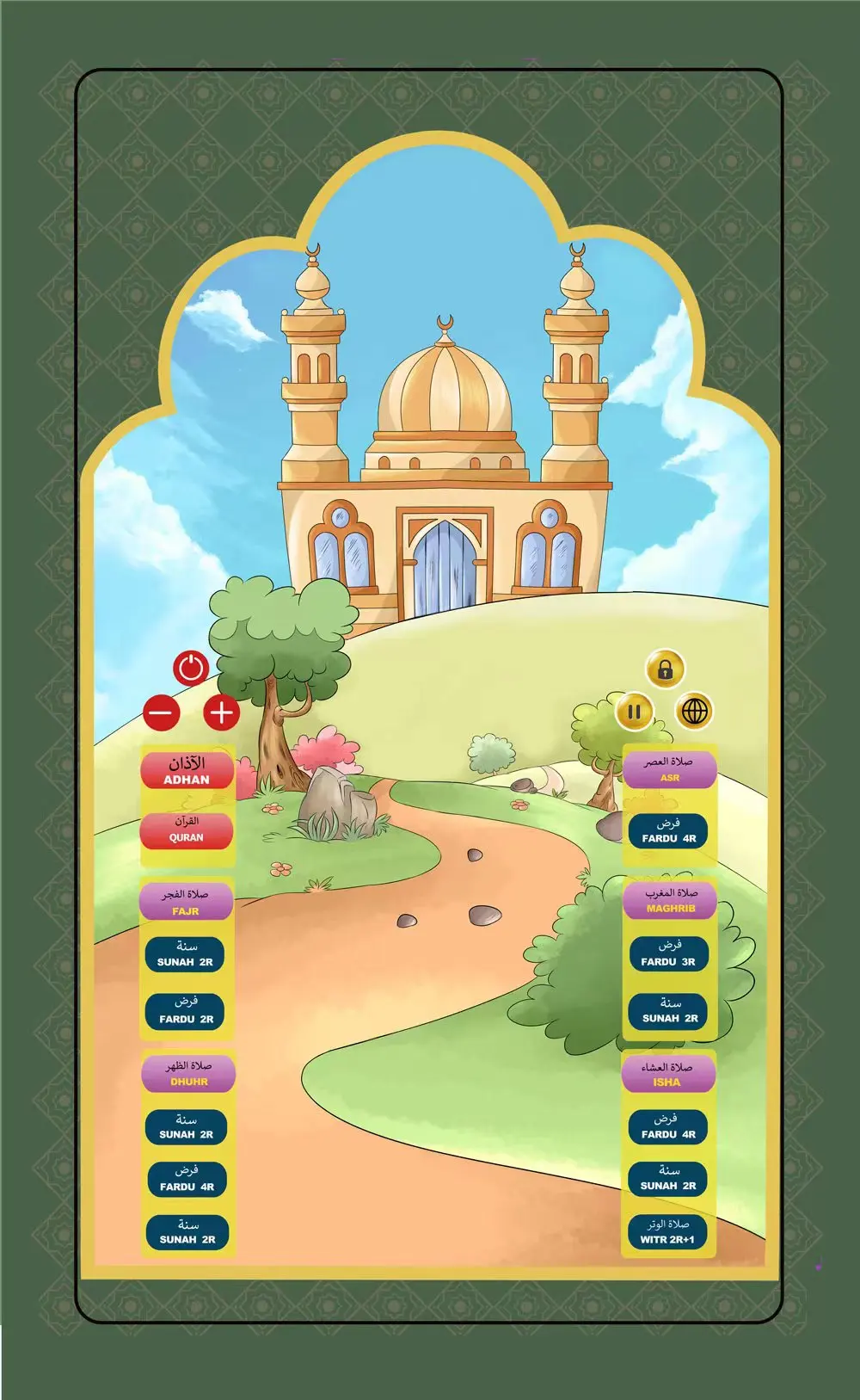 Islamic kids smart prayer rug learn praying mat Educational Interactive Electronic Kids Prayer Mat for Ramadan gifts