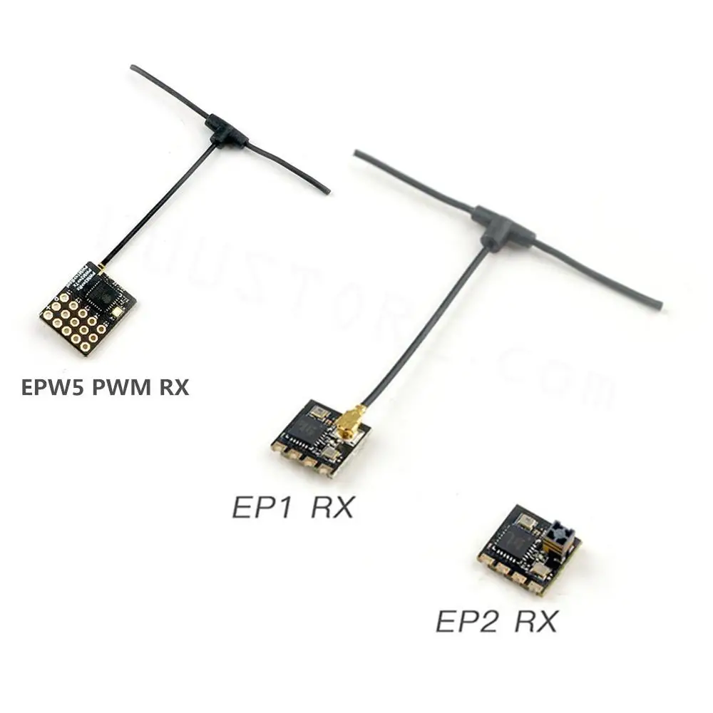 Happymodel EP1 EP2  2.4G ExpressLRS ELRS Nano Long Range Receiver RX for ES24TX Series RC Airplane FPV Long Range LR4 LR7