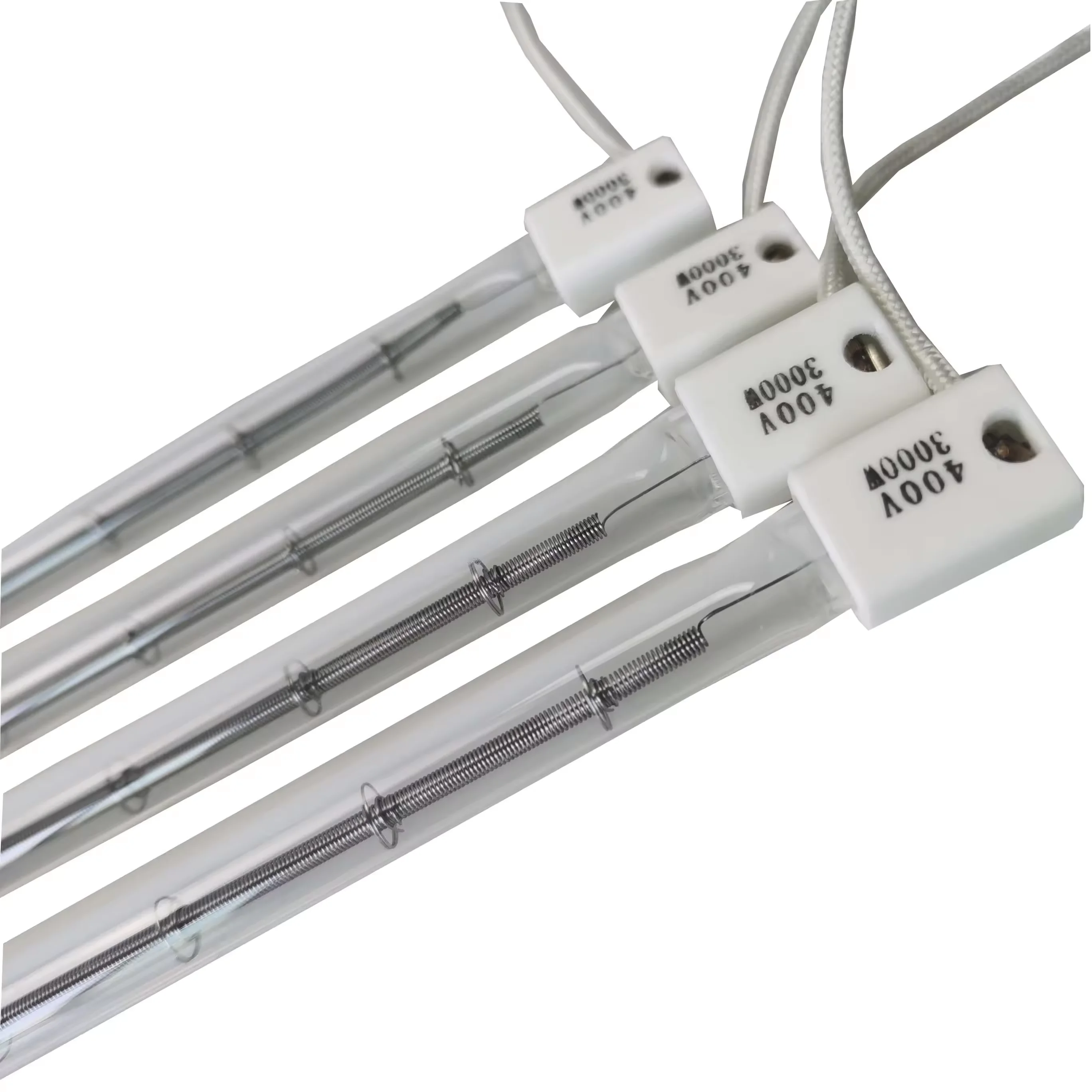 Electric Halogen Breeding Bulb 250 Watt element Drying Equipment Sauna Room Car Paint Curing Infrared Heater Lamp