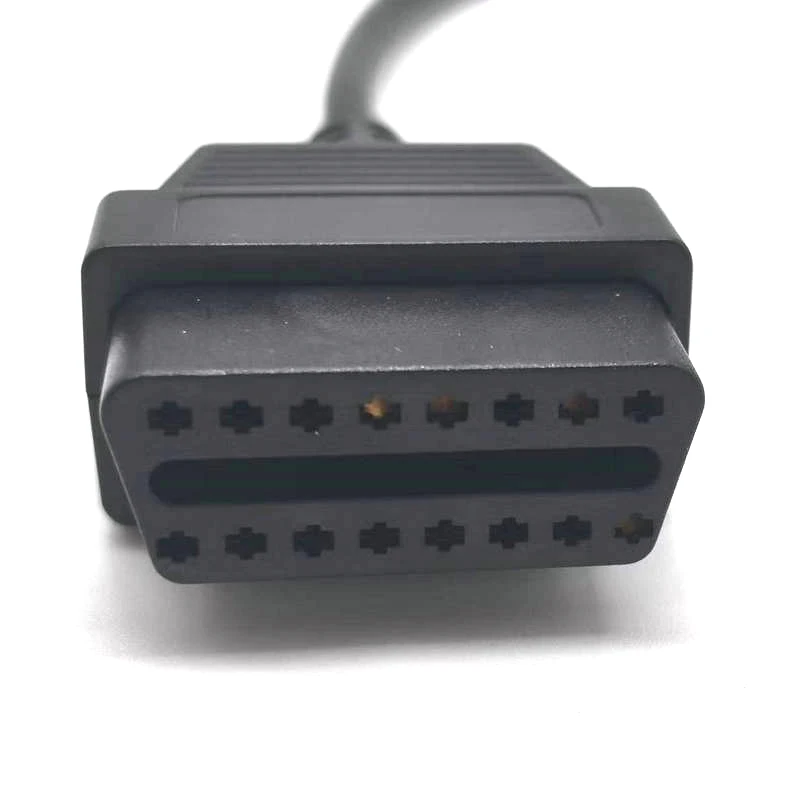 2024 Factory LT025 14 Pin to 16 Pin OBD 2 Diagnostic Cable Connector Converter Adapter Extension Cord For Mercedes Benz