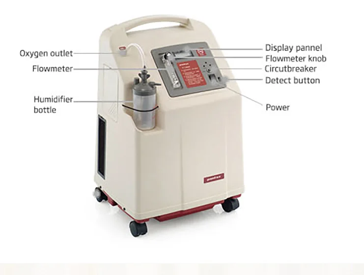 Кислородный концентратор Yuwell 7F-5 5L для домашнего оксигенератора