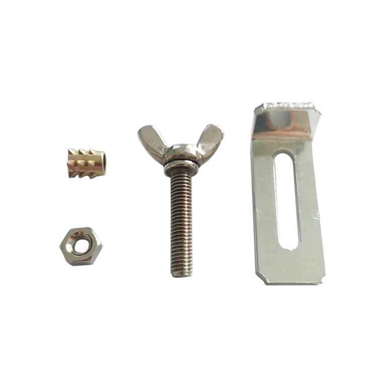 L Shape Washbasin Undermount Sink Clips Sink Brackets Fasteners Fittings for Kitchen Bathroom