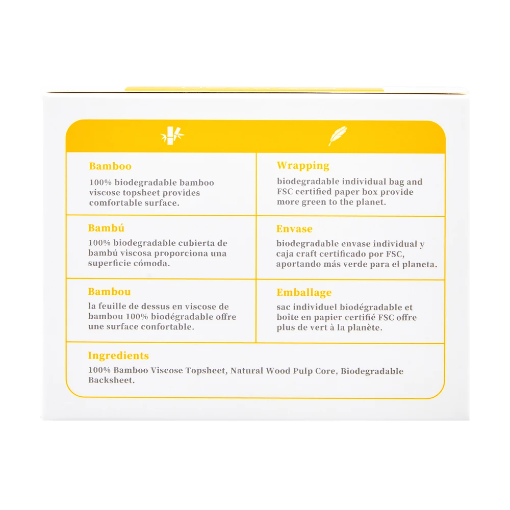 OEM ODM pure white biodegradable anti rash soft eco-friendly menstrual pad organic cotton sanitary napkin