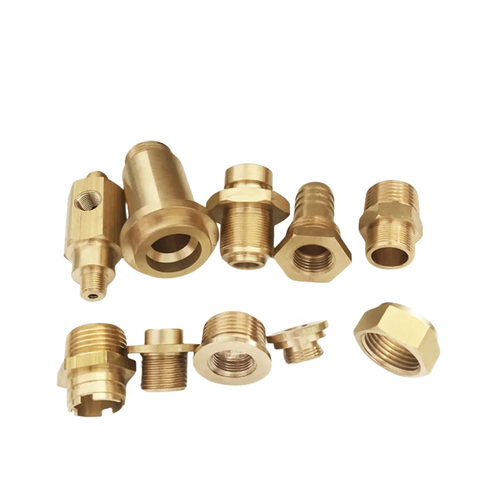 Custom Brass Manufacturing metal Parts CNC turning  Machined Fabrication Factory copper service milling machining brass parts