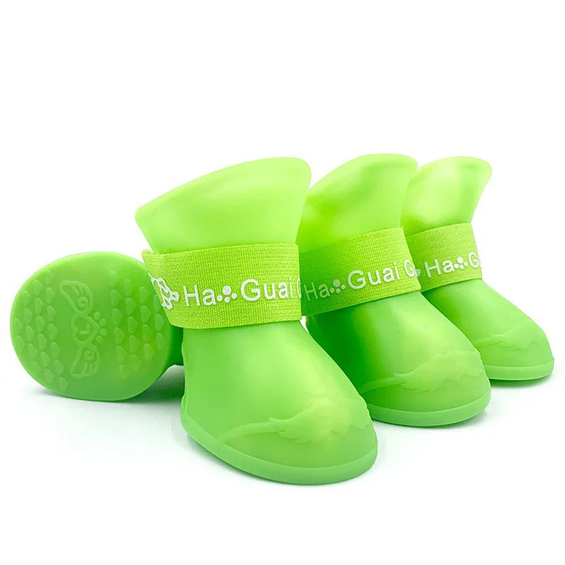 Pet Dog Rain Shoes For Large Dog Summer Wholesale Custom Logo Waterproof Pet Dog Boots Shoes Socks