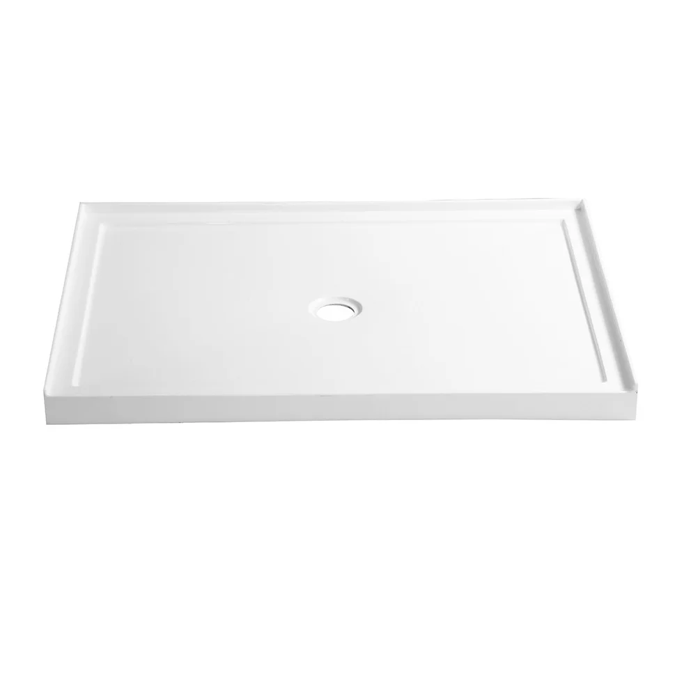 luxury bathroom shower base acrylic shower room tray hot sale