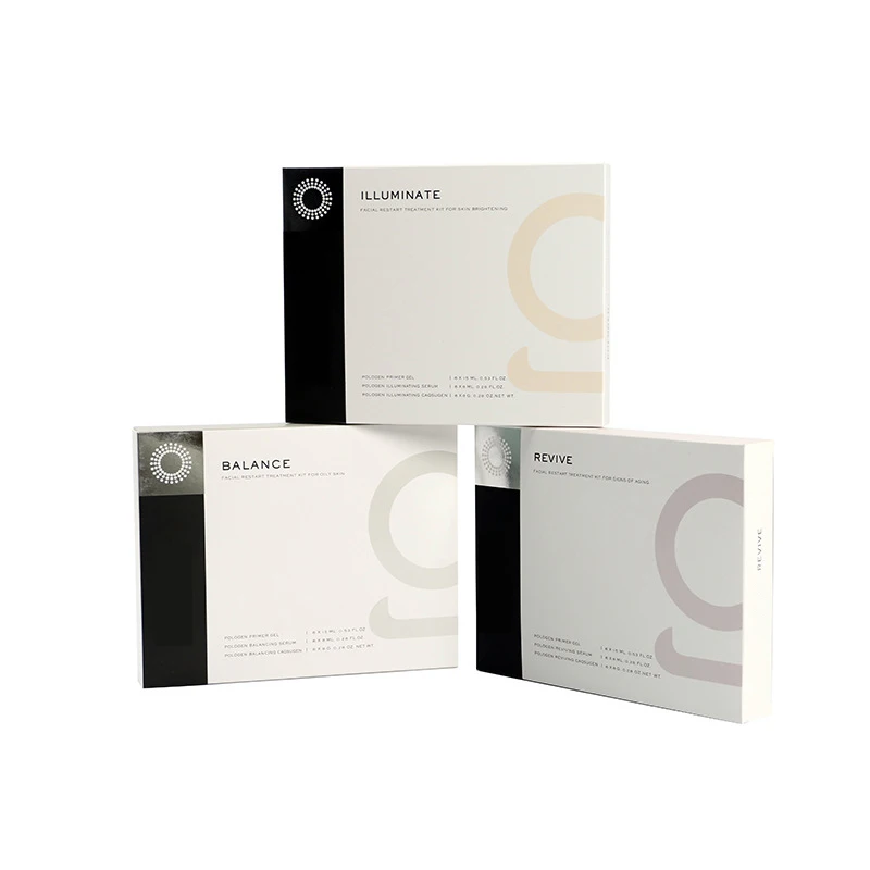 USA Hot Sale 3 in 1 Oxygen Jet Facial Machine Caqsugen iIlluminate Revive Balance kits Oxygen Pods