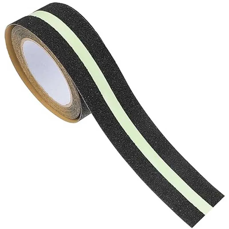 luminous friction stair photoluminescent non-slip invisible tread stairs tapes clear floor anti-slip anti-slip resistant tapes