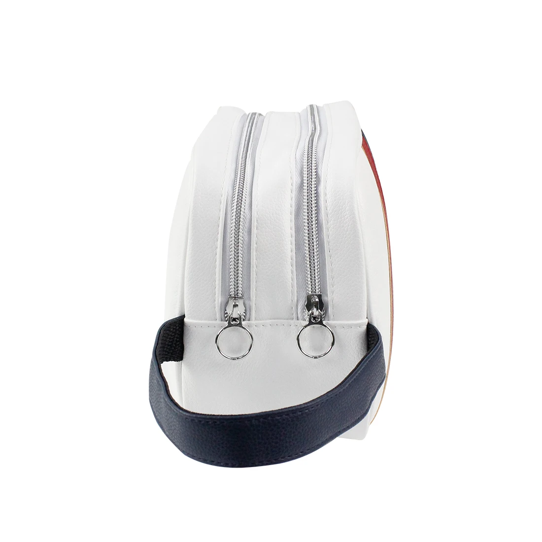 Customized Logo Premium PU Leather Golf Ball Pouch Golf Bag