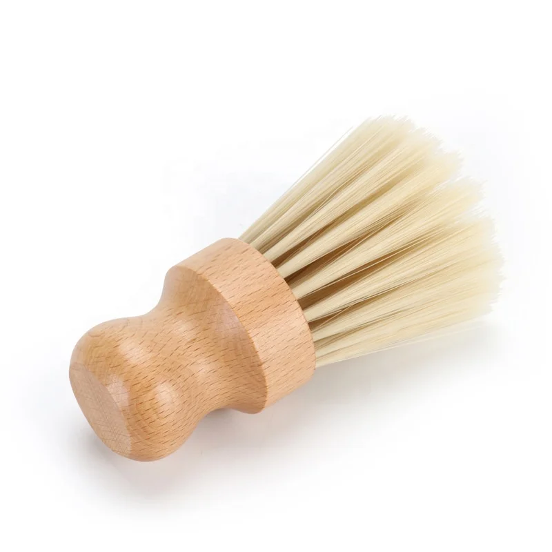 Multi-function Small Wood Dust Cleaning Brush For Keyboard Soft Barbers Neck Face Shaving Hair Cleaning Brush