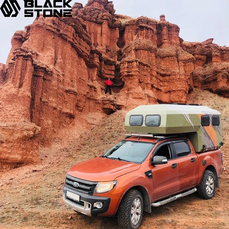 Pick up 4x4 pickup truck camper box trailer travel slide on mini farm aluminum canopy mini pickup cars truck for sale