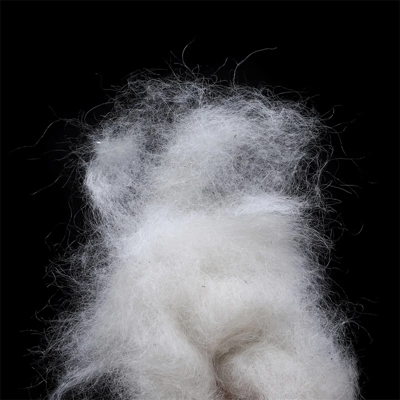 Wholesale  white color cheapest price 100% sheep wool noils for carpet yarn and filling