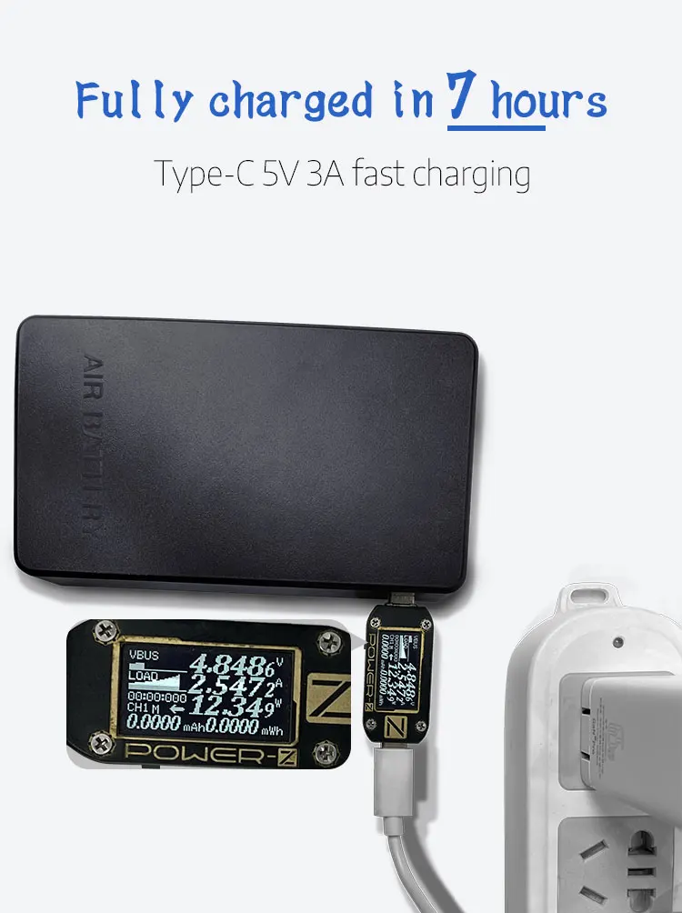 
Custom Rechargeable 7V 11V 15V Strong Wind 16000mAh Battery For Cooling Uniforms 