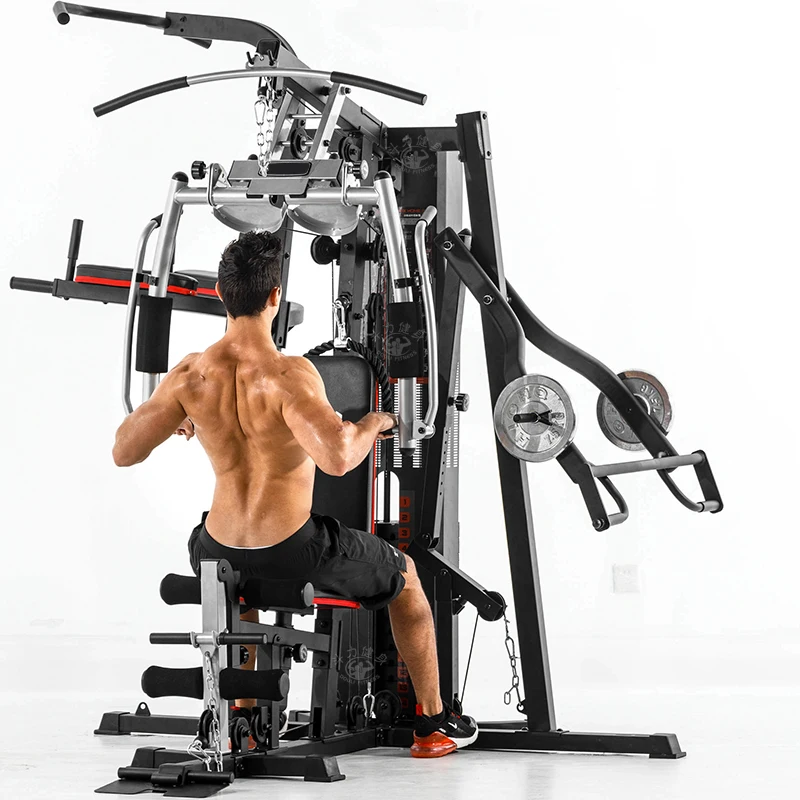 Douli multi-function comprehensive strength training machine three station multi gym