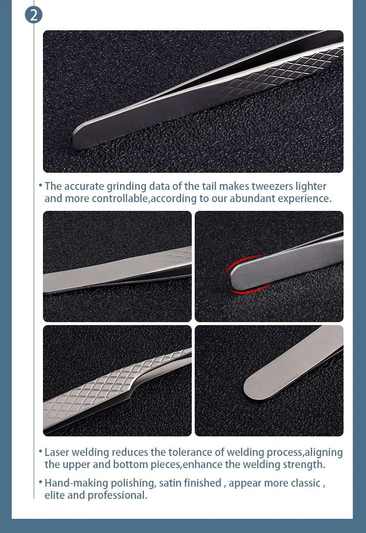 Glitter False Eyelashes Tweezer