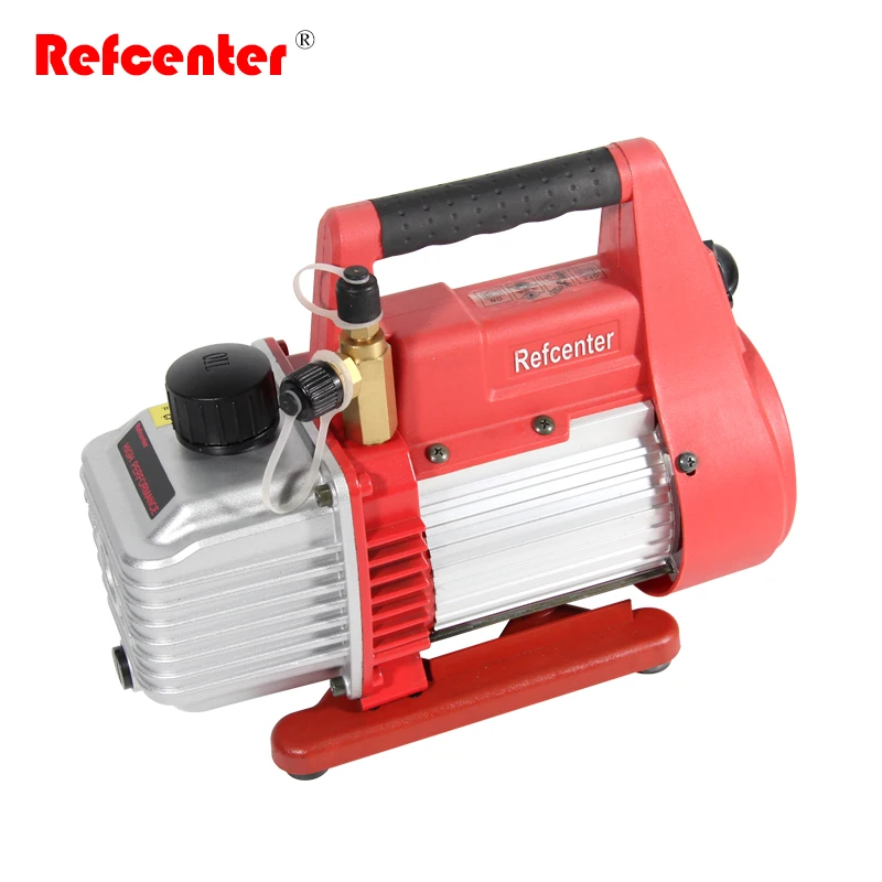 Refrigerant Rotary Vane vacuum pump Single stage 220V mini air vacuum pump for AC