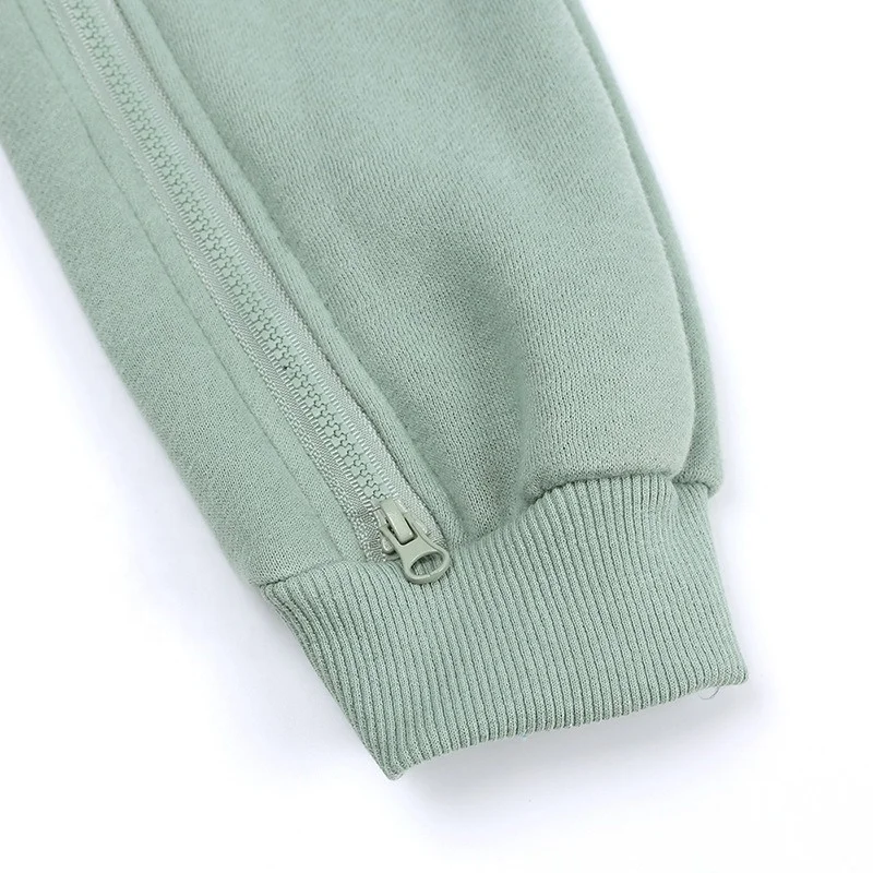 infant organic cotton hoodie romper toddler zipper Baby Clothes baby fleece romper Long sleeve baby romper hoddies for girls