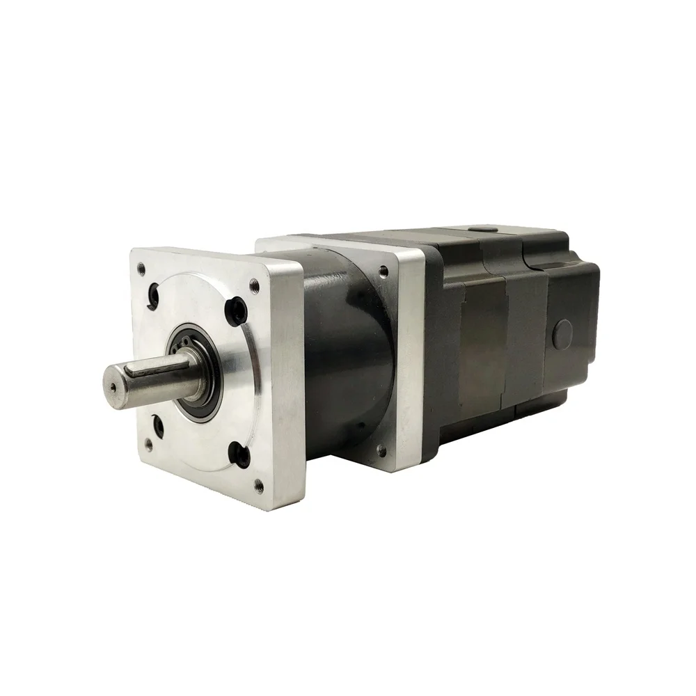 86mm 314W Planetary Geared Brake Brushless Dc Motor 48V/310VDC Braked BLDC Motor NEMA34 Gearbox reducer high durable