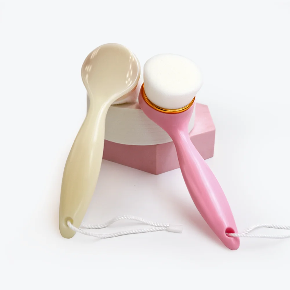 OEM Bamboo Charcoal Silicone Face Brush Facial Deep Cleansing Wash Cleanser Beauty Device Daily Manual Massage Facial Brush