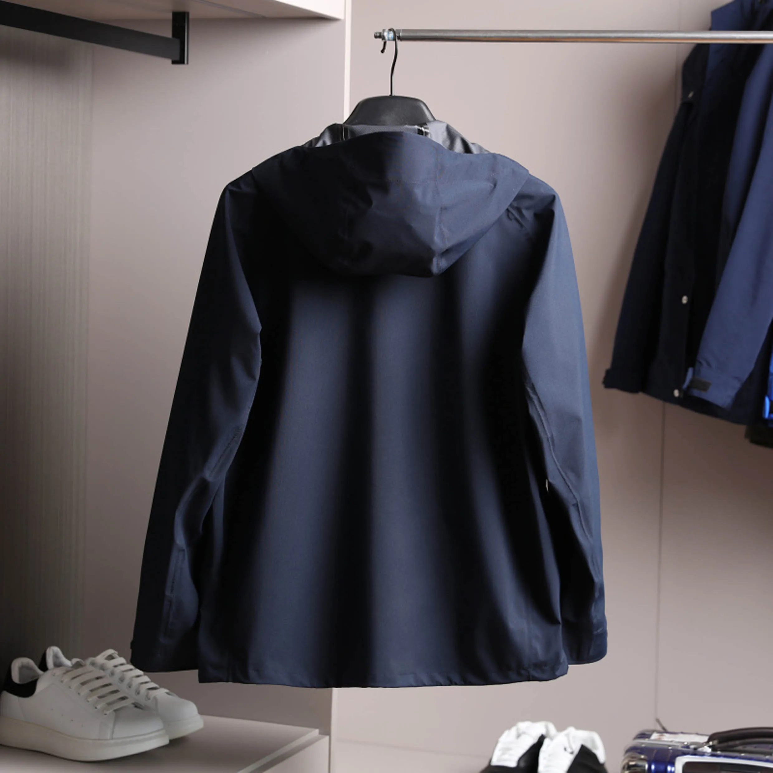 High grade Waterproof breathable 3 layer outdoor jacket wholesale nylon windbreaker jacket for men