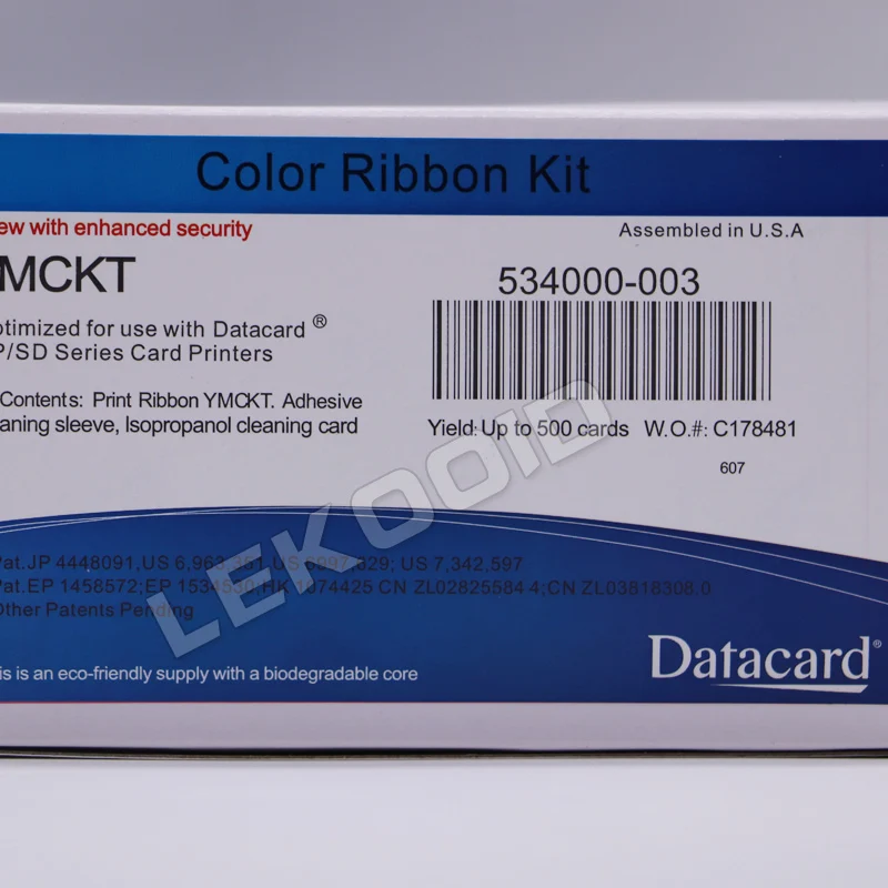 Datacard SD160 YMCKT KIT original color Ribbon 534000-003