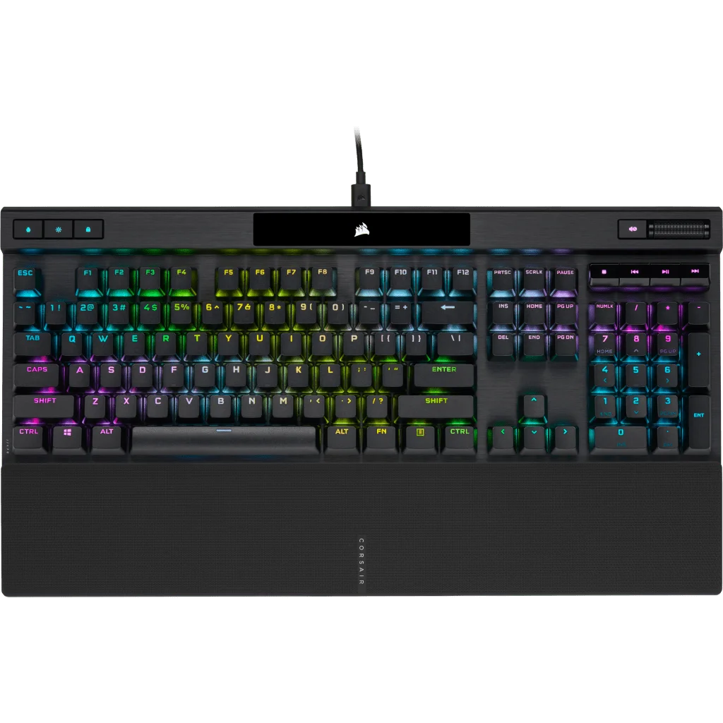 K70 RGB MK2 USB Проводная игровая клавиатура с 104 клавишами CHERRY MX Механическая подвесная Радужная клавиатура с подсветкой для ПК ноутбука