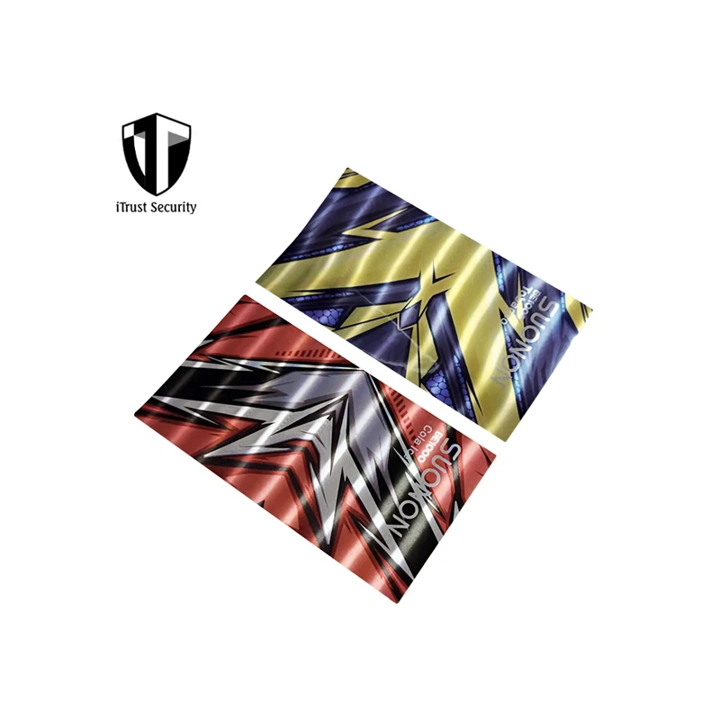 Wholesale High Quality custom 3d label printing sticker laser Exquisite patterns hologram stickers sheet custom print