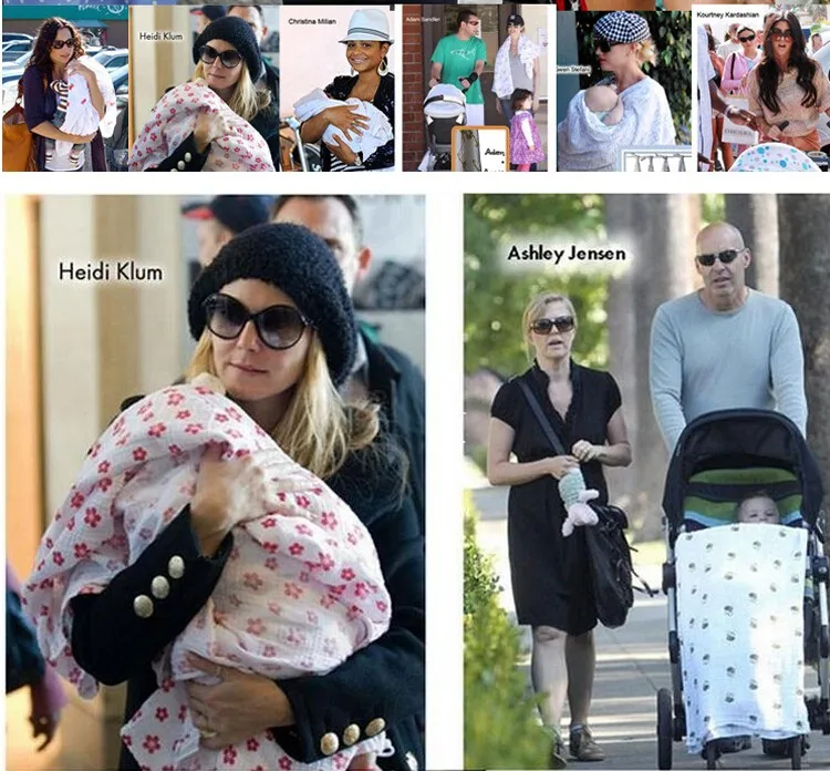 Factory Wholesale Beautiful Bamboo Fabric Baby Muslin Swaddle Blanket