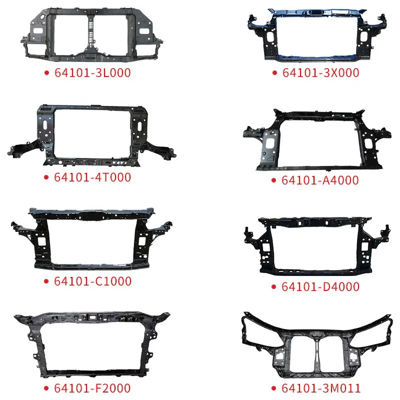Wholesale Price radiator support suitable for Hyundai Kia Korean car water tank frame