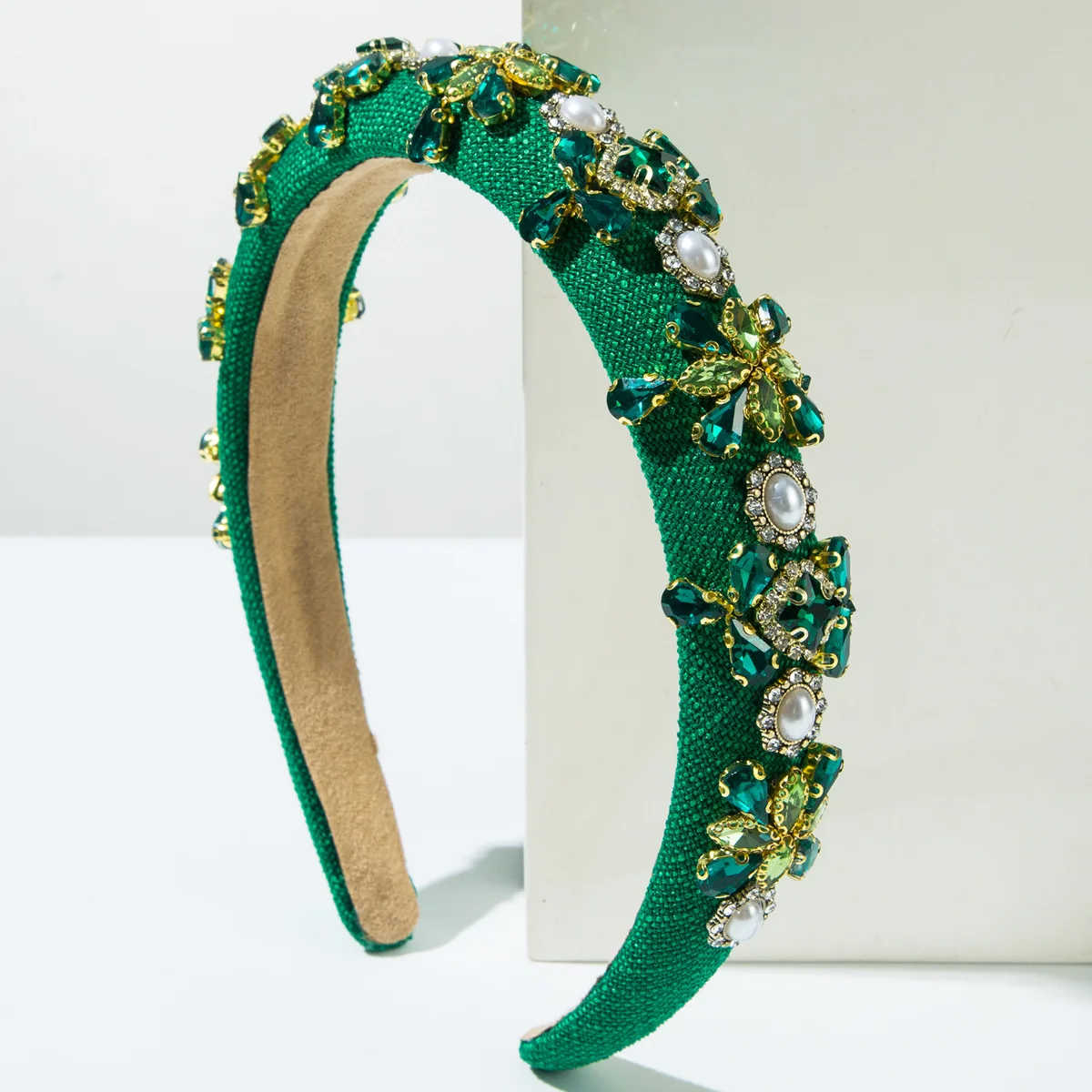 Made In China Fancy Hair Accessories Designer Headband Baroque Pearl Jewelry