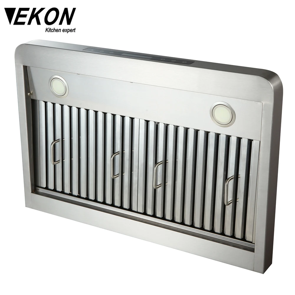 36' Stainless Steel Copper Range Hood