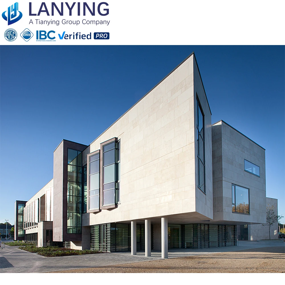 Modern-Style Prefabricated Workshop Modern Light Prefab Steel Structure Warehouse Building for Hotel Application