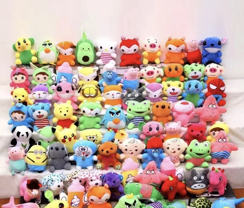 Wholesale 20cm Super Soft Cotton Bear Doll Catching and Throwing Machine for Wedding Supplies Unisex