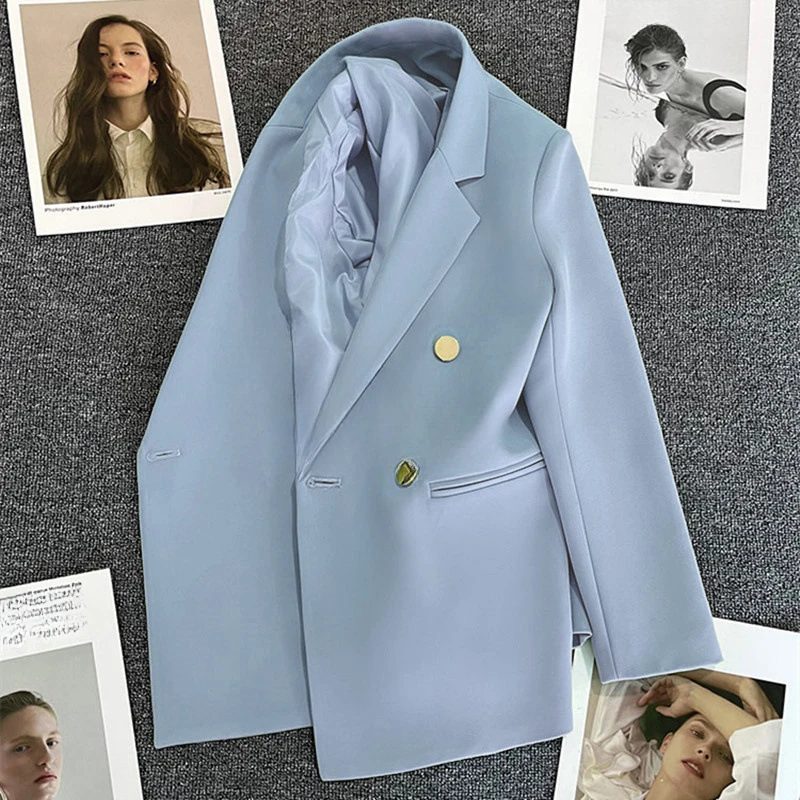 Spring Autumn New Temperament Commuting Blazer Women Advanced Sensible Fried Street Suit Top Coats Jacket Women