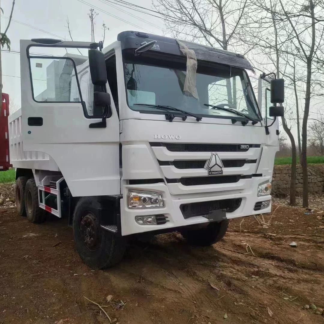 New arrival Used Howo dump truck 8x4 12 tires used Sinotruk Howo dump truck for sale