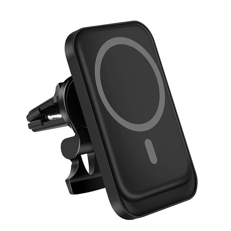 Mag Safe 15W QI Wireless Charger Car Phone Holder For iPhone 13 12 11 Xiaomi Samsung Car Mount Infrared Fast Wireless Charging